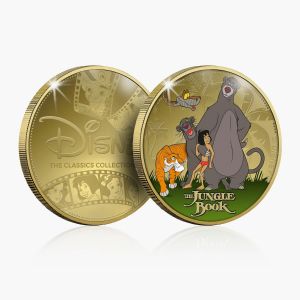 The Jungle Book Gold-Plated Commemorative Coin