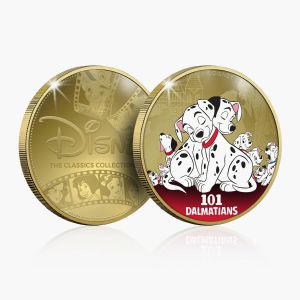 101 Dalmatians Gold-Plated Commemorative Coin