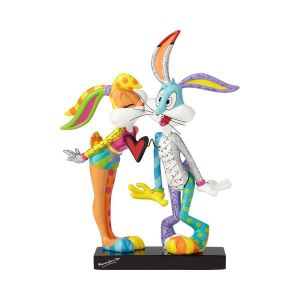 Britto Looney Tunes Lola Kissing Bugs Bunny Figurine