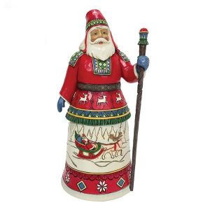 Jim Shore Heartwood Creek 15th Annual Lapland Santa Figurine