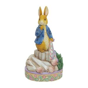 Jim Shore Beatrix Potter Peter Rabbit with Onions Figurine