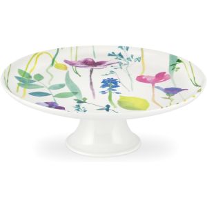 Portmeirion Water Garden Footed Cake Plate
