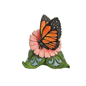 Jim Shore Heartwood Creek Mini Monarch Butterfly Figurine