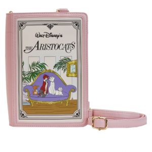 Loungefly Disney The Aristocats Classic Book Convertible Crossbody Bag