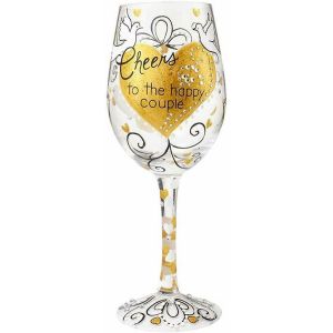 Lolita Cheers To The Happy Couple Wine Glass - 6000016