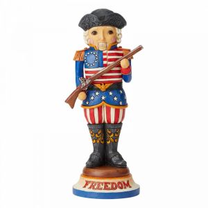Heartwood Creek Freedom First And Foremost American Nutcracker Figurine - 6004242