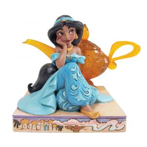 Jim Shore Disney Traditions Jasmine and Genie Lamp Figurine