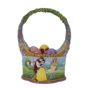 Jim Shore Disney Traditions Snow White Basket & Eggs