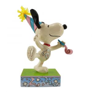 Jim Shore Peanuts Birthday Snoopy Figurine