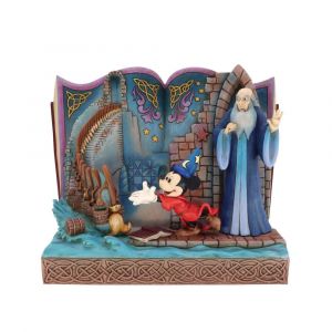 Jim Shore Disney Traditions Sorcerer Mickey Mouse Storybook