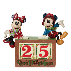 Jim Shore Disney Traditions The Christmas Countdown (Mickey & Minnie  Mouse Calendar)