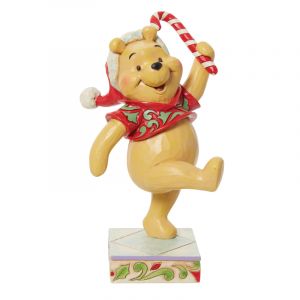 Jim Shore Disney Traditions Christmas Sweetie (Winnie the Pooh  Christmas Figurine)