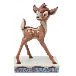 Jim Shore Disney Traditions Frosted Fawn (Bambi Christmas Figurine)