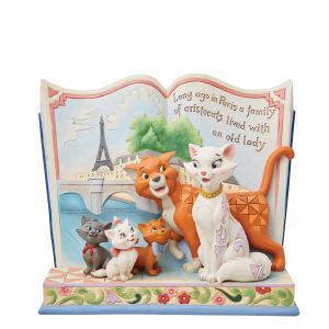Jim Shore Disney Traditions Long Ago in Paris (Storybook Aristocats Figurine)