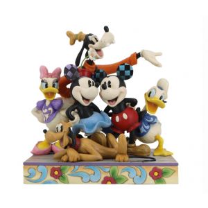 Jim Shore Disney Traditions Sensational Six  (Mickey & Friends Group)