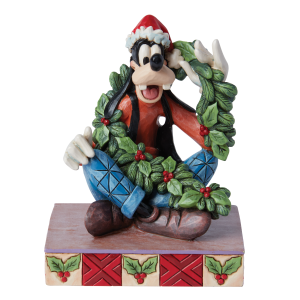 Jim Shore Disney Traditions A Goofy Christmas Holiday Goofy Figurine