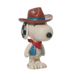 Jim Shore Peanuts Mini Cowboy Snoopy