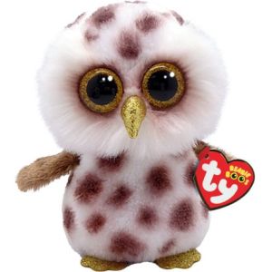 TY Whoolie Owl Beanie Boo, 15cm