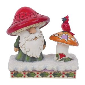 Jim Shore Heartwood Creek Santa Mushroom and Friends Figurine