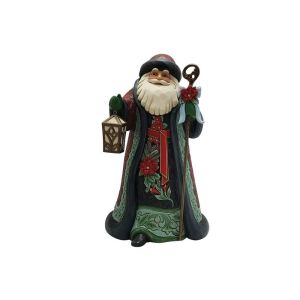 Jim Shore Heartwood Creek Holiday Manor Santa with Cane Figurine