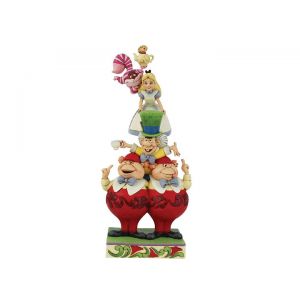 Jim Shore Disney Traditions Alice in Wonderland Stacked - 6008997
