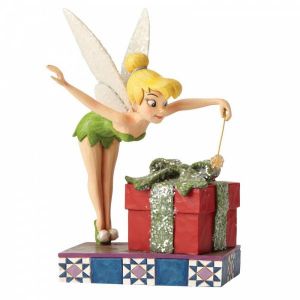 Jim Shore Disney Traditions Pixie Dusted Present (Tinker Bell Figurine)