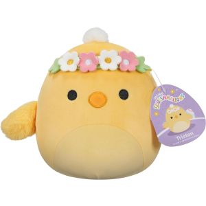 SQUISHMALLOWS 7.5-Inch Yellow Flower Headband, Triston The Chick