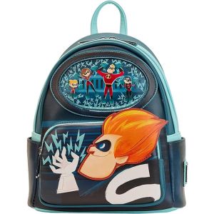 Loungefly Disney Pixar Moments Incredibles Syndrome Mini Backpack