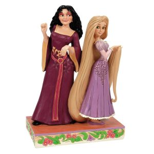 Jim Shore Disney Traditions Rapunzel vs Mother Gothel Figurine