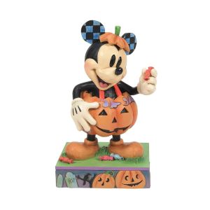 Jim Shore Disney Traditions Mickey Mouse Pumpkin Costume Figurine