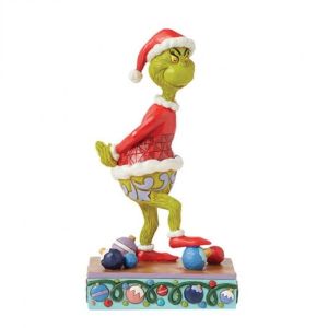 Jim Shore Grinch Stepping on an Ornament