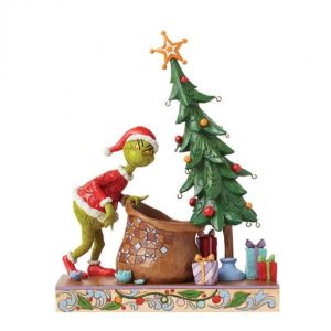 Jim Shore Grinch Decoratable Countdown Tree Figurine