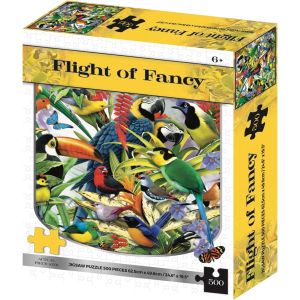 Howard Robinson K22519 Kidicraft - Flight of Fancy Birds 500 Piece Jigsaw Puzzle