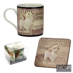 Pedigree Pals Mug And Coaster Set Chihuahua