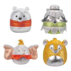 Squishmallows 5 Inch Disney 100th Anniversary 4-Pack