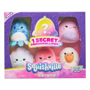 Squishville 2" Beach Day Squad 6-Pack