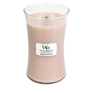 Woodwick Candles Vanilla & Sea Salt Large Hourglass 
