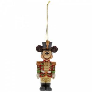 Disney Traditions Mickey Mouse Nutcracker Hanging Ornament 
