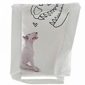 Jimmy the Bull Dino Love Dinosaur Dog Terrier Tote Bag - A29632 x 2