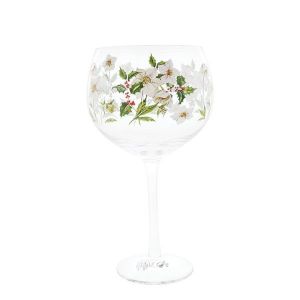 Ginology Christmas Rose Gin Copa Glass