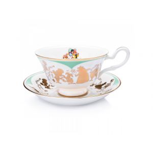 English Ladies Mad Hatter Cup and Saucer