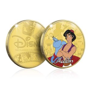 Aladdin Gold-Plated Commemorative Coin