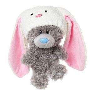 9" My Dinky Bear Rabbit Hat Me to You Bear