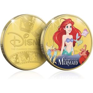 The Little Mermaid Gold-Plated Commemorative Coin