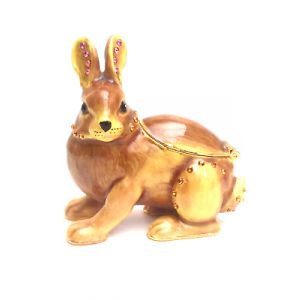 Arora Hidden Treasures Secrets - Bunny Trinket Box