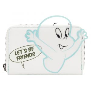 Loungefly Casper The Friendly Ghost Lets Be Friends Zip Around Wallet