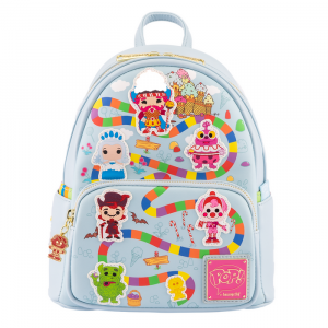 LOUNGEFLY POP BY LF HASBRO CANDY LAND TAKE ME TO THE CANDY  MINI BACKPACK