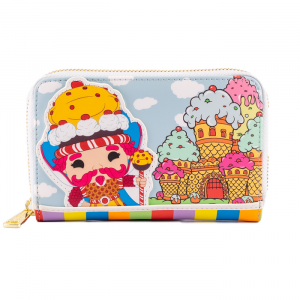 LOUNGEFLY POP BY LF HASBRO CANDY LAND TAKE ME TO THE CANDY  ZIP AROUND WALLET
