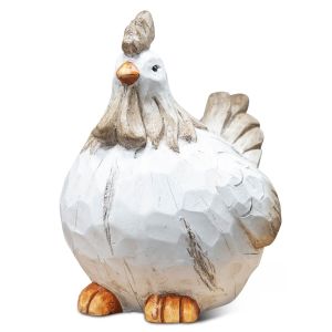 Country Living Hand Painted Figurine - Chicken