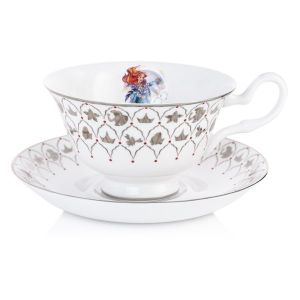 English Ladies D100 Ariel Cup and Saucer